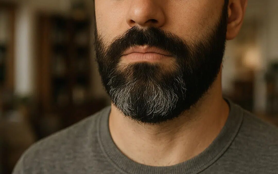 Barbe avec poils blancs : causes et conseils pour les accepter